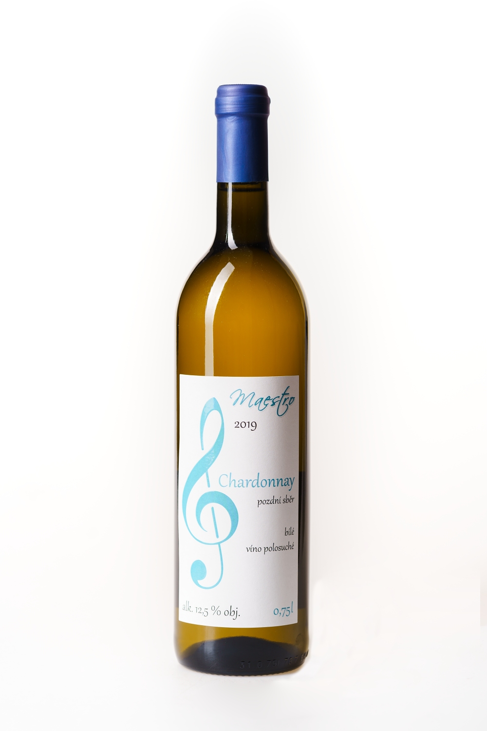 Chardonnay 2019 pozdní sběr 0,75 l